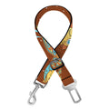 Cute Cartoon Capricorn Pattern Print Dog Seat Belt