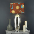 Cute Cartoon Capricorn Pattern Print Drum Lamp Shade
