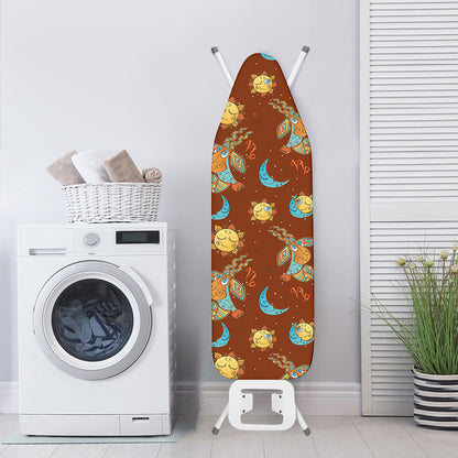 Cute Cartoon Capricorn Pattern Print Ironing Board Cover