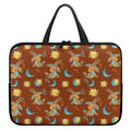 Cute Cartoon Capricorn Pattern Print Laptop Sleeve With Handle