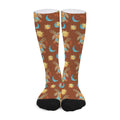 Cute Cartoon Capricorn Pattern Print Long Socks