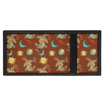 Cute Cartoon Capricorn Pattern Print Trifold Wallet
