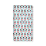 Cute Cartoon Donkey Pattern Print Baby Crib Sheet