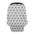 Cute Cartoon Donkey Pattern Print Baby Seat Cover