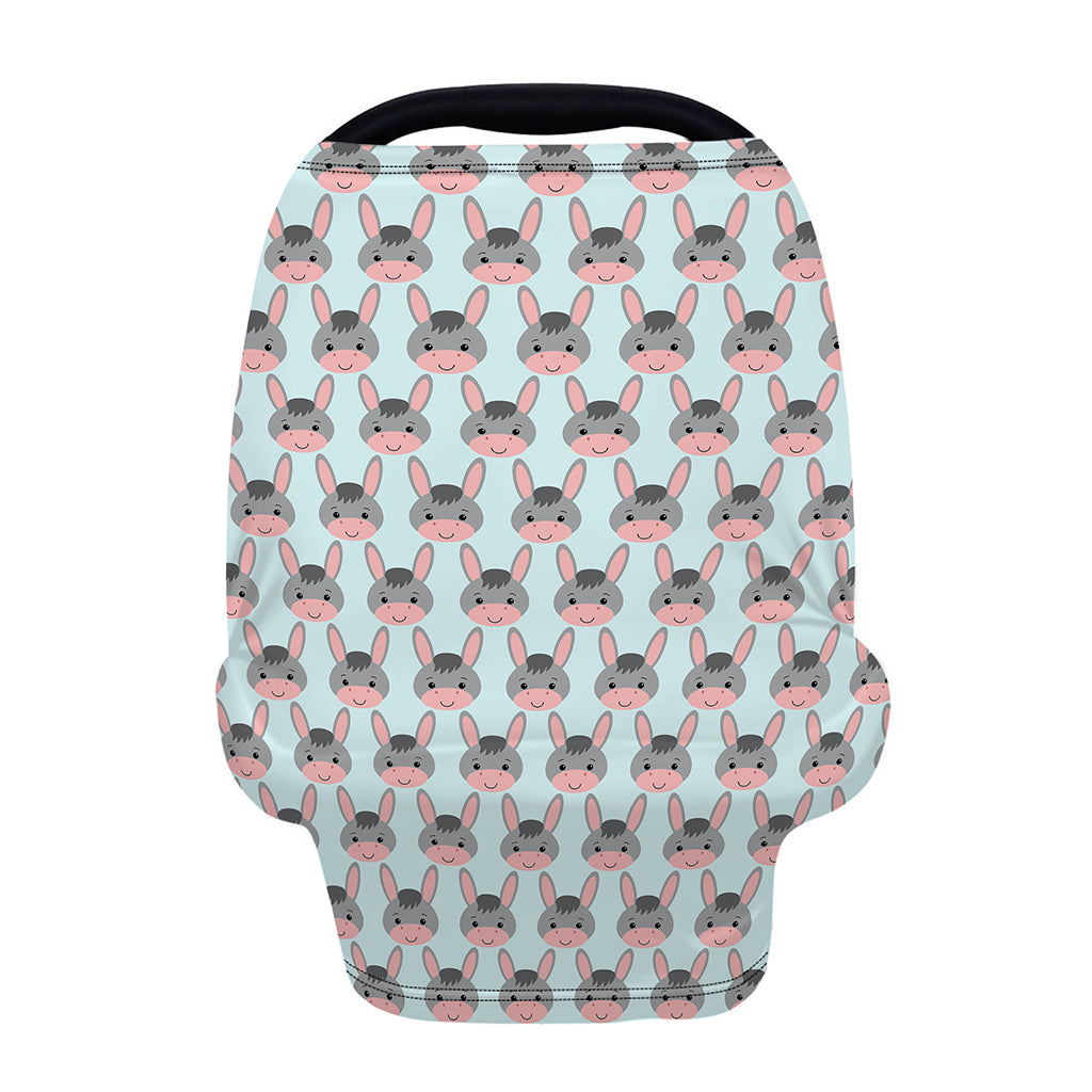 Cute Cartoon Donkey Pattern Print Baby Seat Cover