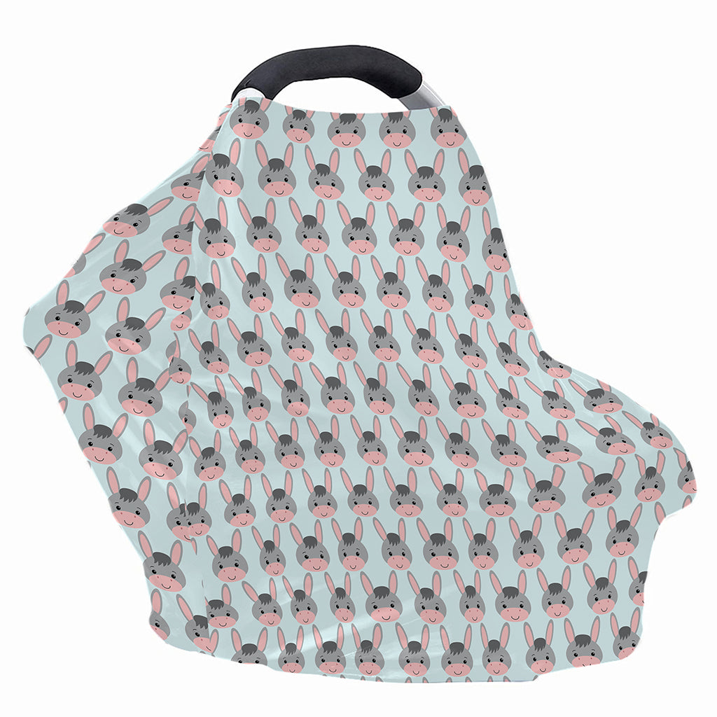 Cute Cartoon Donkey Pattern Print Baby Seat Cover