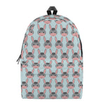 Cute Cartoon Donkey Pattern Print Backpack