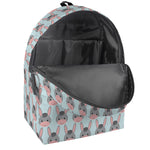 Cute Cartoon Donkey Pattern Print Backpack