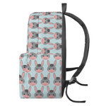 Cute Cartoon Donkey Pattern Print Backpack