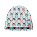Cute Cartoon Donkey Pattern Print Beanie
