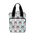 Cute Cartoon Donkey Pattern Print Bible Tote Bag