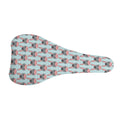 Cute Cartoon Donkey Pattern Print Bicycle Seat Cover