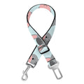Cute Cartoon Donkey Pattern Print Dog Seat Belt