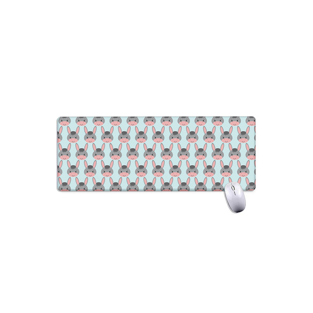 Cute Cartoon Donkey Pattern Print Extended Mouse Pad