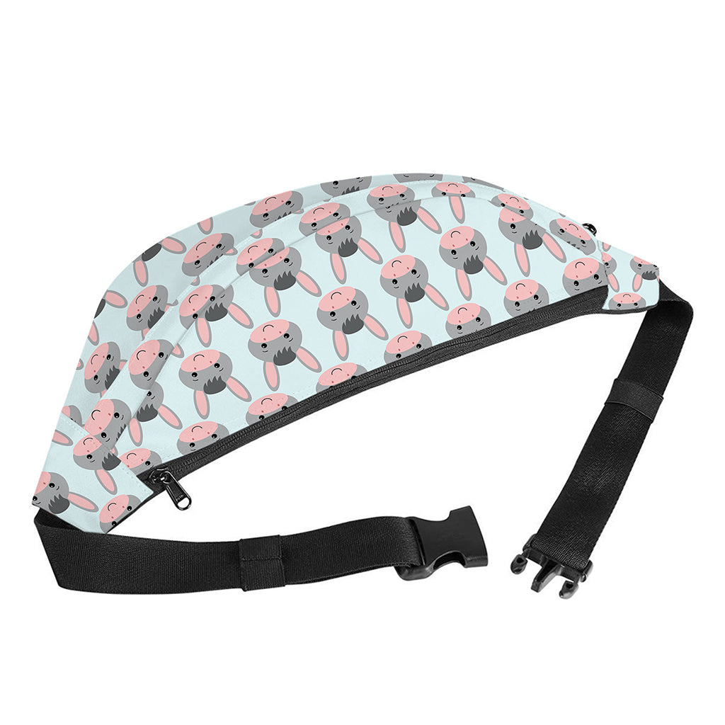 Cute Cartoon Donkey Pattern Print Fanny Pack