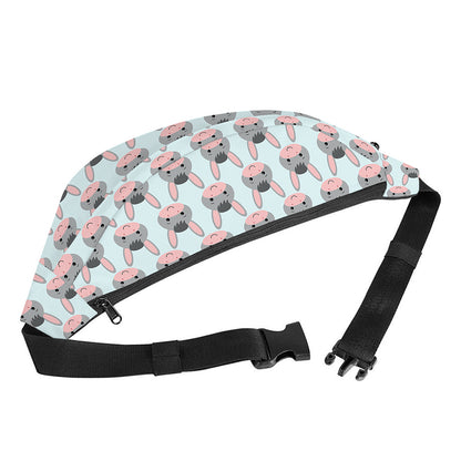 Cute Cartoon Donkey Pattern Print Fanny Pack