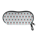 Cute Cartoon Donkey Pattern Print Glasses Case