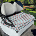 Cute Cartoon Donkey Pattern Print Golf Cart Seat Cover