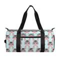 Cute Cartoon Donkey Pattern Print Gym Bag