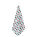 Cute Cartoon Donkey Pattern Print Hand Towel