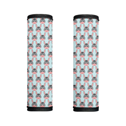 Cute Cartoon Donkey Pattern Print Handle Covers