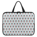 Cute Cartoon Donkey Pattern Print Laptop Sleeve With Handle