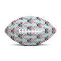 Cute Cartoon Donkey Pattern Print Rugby Ball