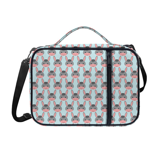Cute Cartoon Donkey Pattern Print Shoulder Strap Bible Bag