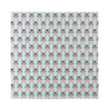 Cute Cartoon Donkey Pattern Print Silk Bandana