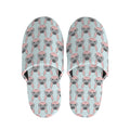 Cute Cartoon Donkey Pattern Print Slippers