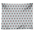 Cute Cartoon Donkey Pattern Print Tapestry