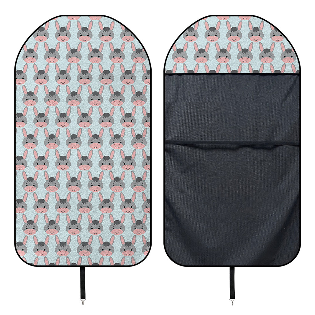 Cute Cartoon Donkey Pattern Print Waterproof Car Seat Cover