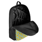 Cute Cartoon Duck Pattern Print 17 Inch Backpack