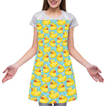 Cute Cartoon Duck Pattern Print Adjustable Apron