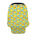 Cute Cartoon Duck Pattern Print Baby Seat Cover