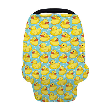 Cute Cartoon Duck Pattern Print Baby Seat Cover
