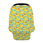 Cute Cartoon Duck Pattern Print Baby Seat Cover