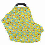 Cute Cartoon Duck Pattern Print Baby Seat Cover