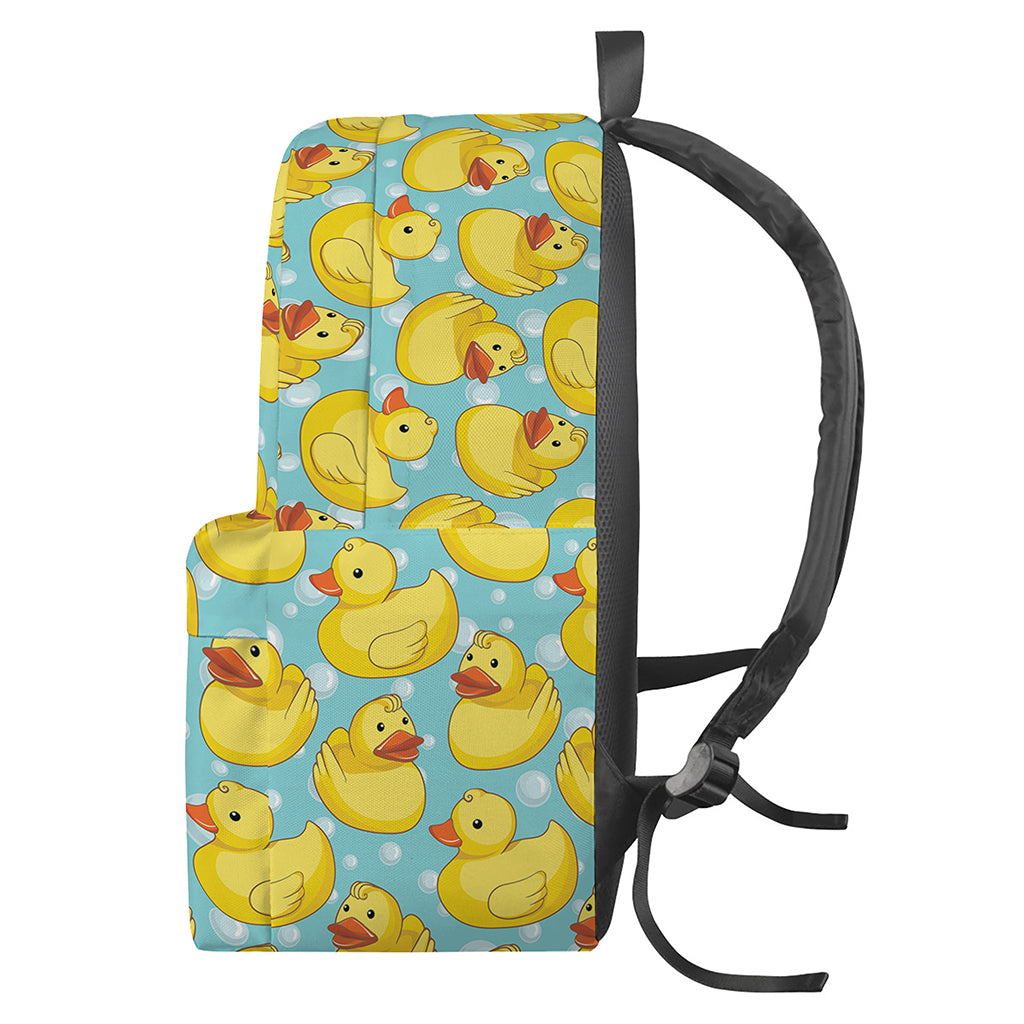 Cute Cartoon Duck Pattern Print Backpack