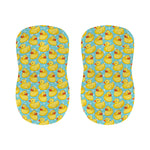 Cute Cartoon Duck Pattern Print Bar Stool Covers