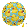 Cute Cartoon Duck Pattern Print Basketball