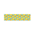Cute Cartoon Duck Pattern Print Bed Runner