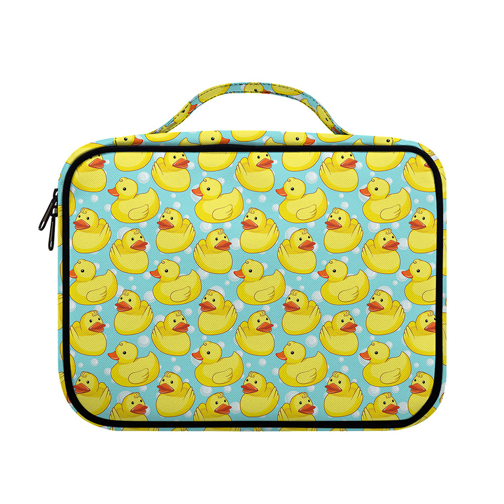 Cute Cartoon Duck Pattern Print Briefcase Bible Bag