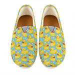 Cute Cartoon Duck Pattern Print Casual Shoes