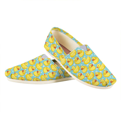 Cute Cartoon Duck Pattern Print Casual Shoes