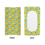Cute Cartoon Duck Pattern Print Changing Pad Cover