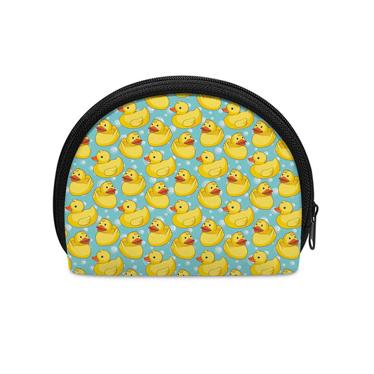 Cute Cartoon Duck Pattern Print Coin Purse