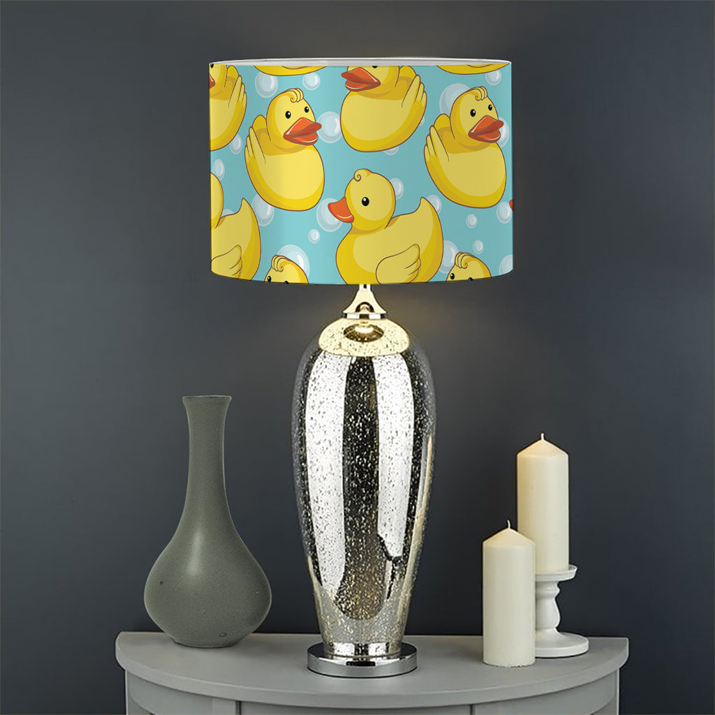 Cute Cartoon Duck Pattern Print Drum Lamp Shade