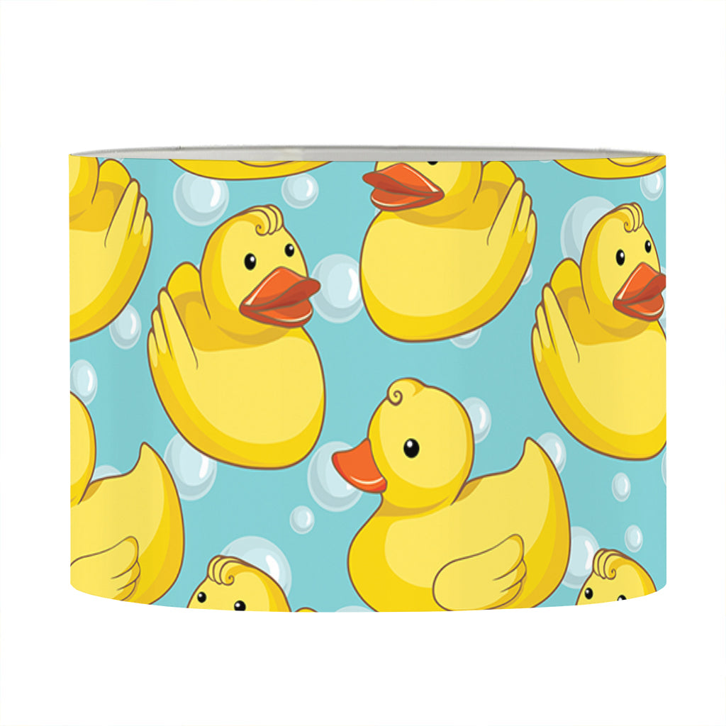 Cute Cartoon Duck Pattern Print Drum Lamp Shade