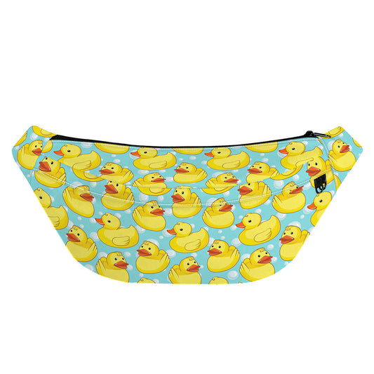 Cute Cartoon Duck Pattern Print Fanny Pack